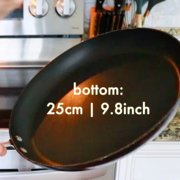 non-stick pan to cook crepes