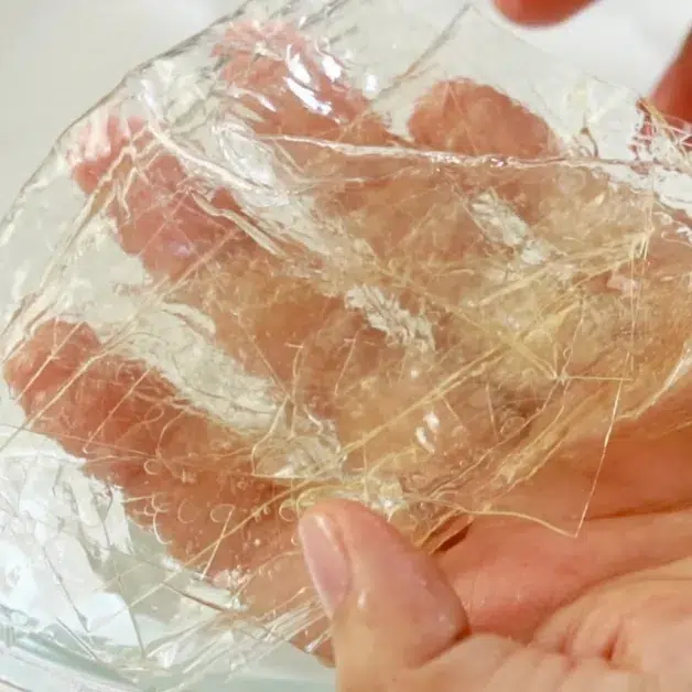 hydrated gelatin sheets